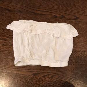 White Tube Top from Forever 21